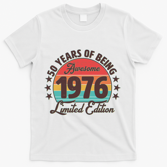 50th Birthday 50 Years Of Being Awesome 1976 Limited product image 1