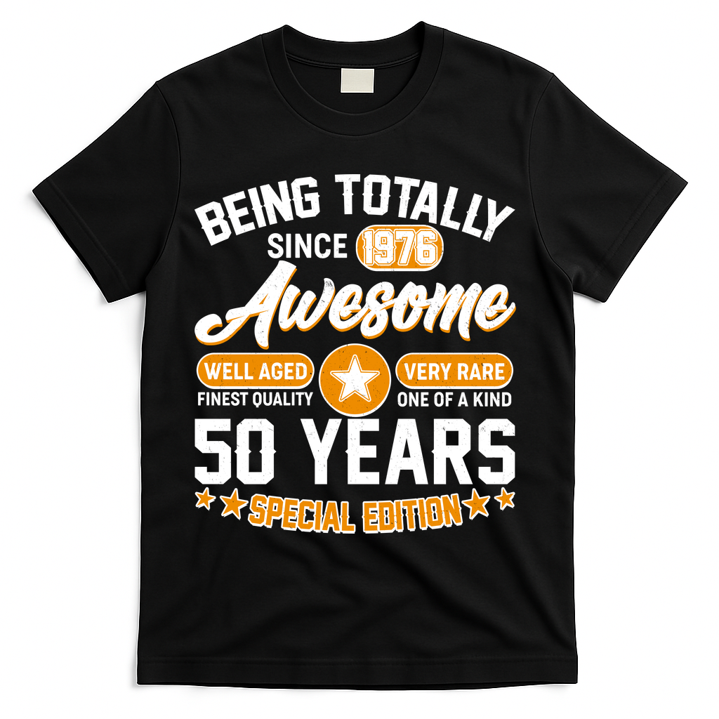 50th Birthday Being Totally Awesome Since 1976 Special product image 2