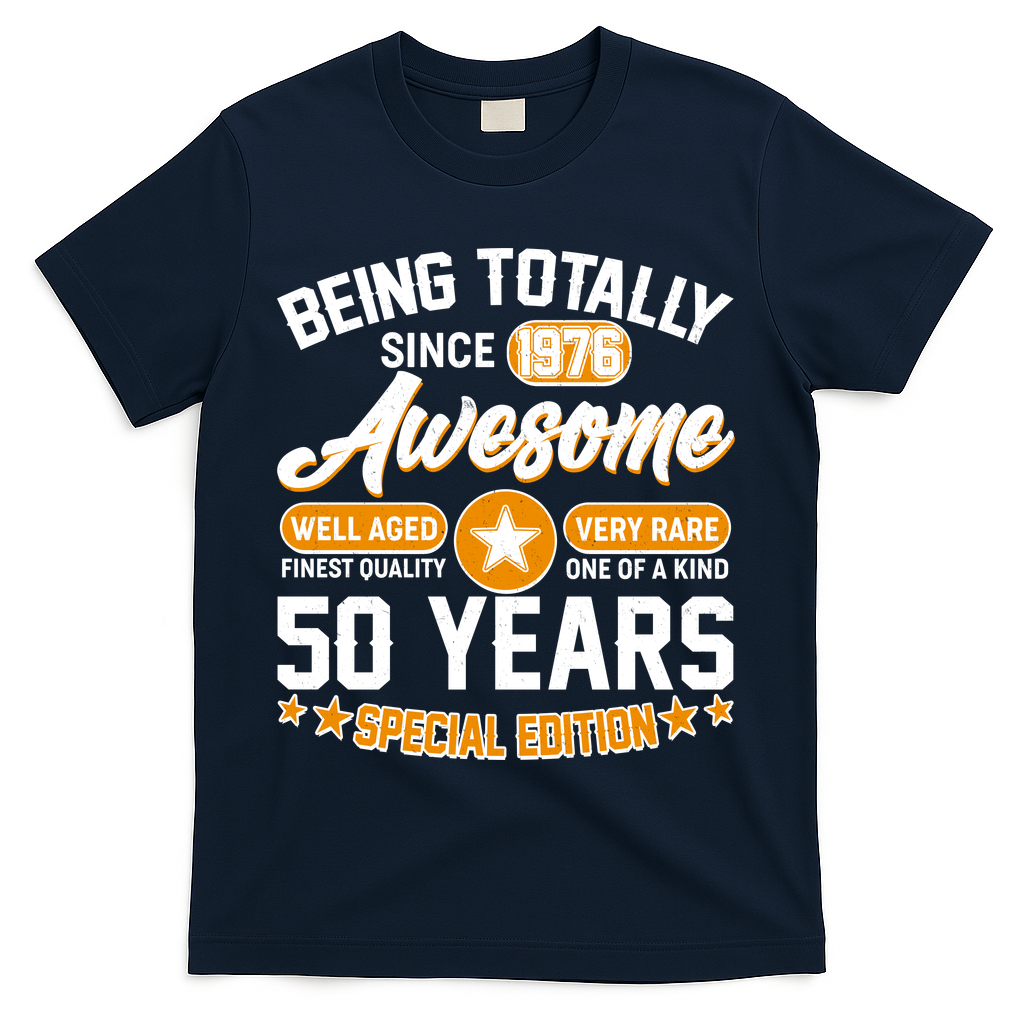 50th Birthday Being Totally Awesome Since 1976 Special product image 3
