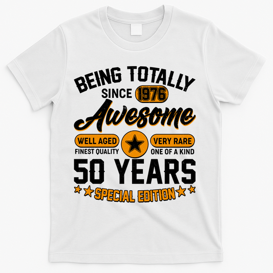50th Birthday Being Totally Awesome Since 1976 Special product image 1