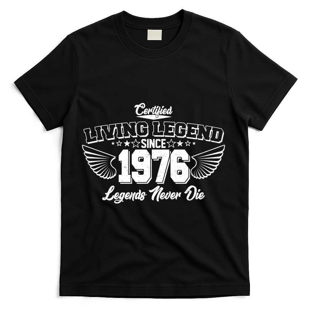 50th Birthday Certified Living Legend Since 1976 Legends product image 2