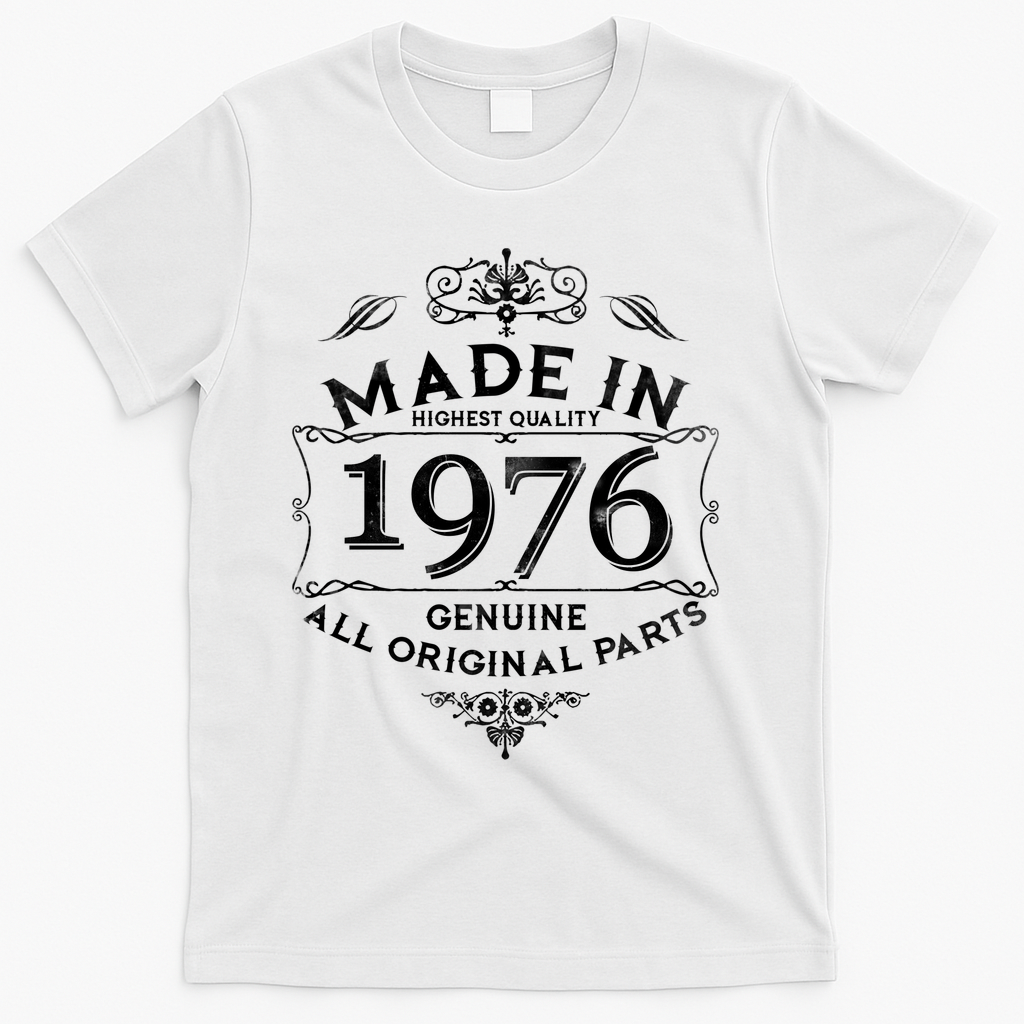 50th Birthday Made In 1976 Highest Quality Genuine All product image 1