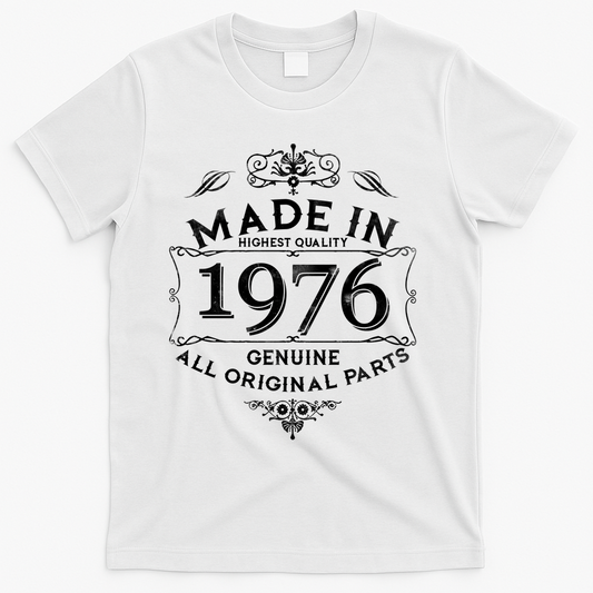 50th Birthday Made In 1976 Highest Quality Genuine All product image 1