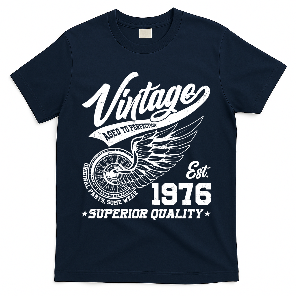 50th Birthday Vintage Age To Perfection EST 1976 Superior product image 3