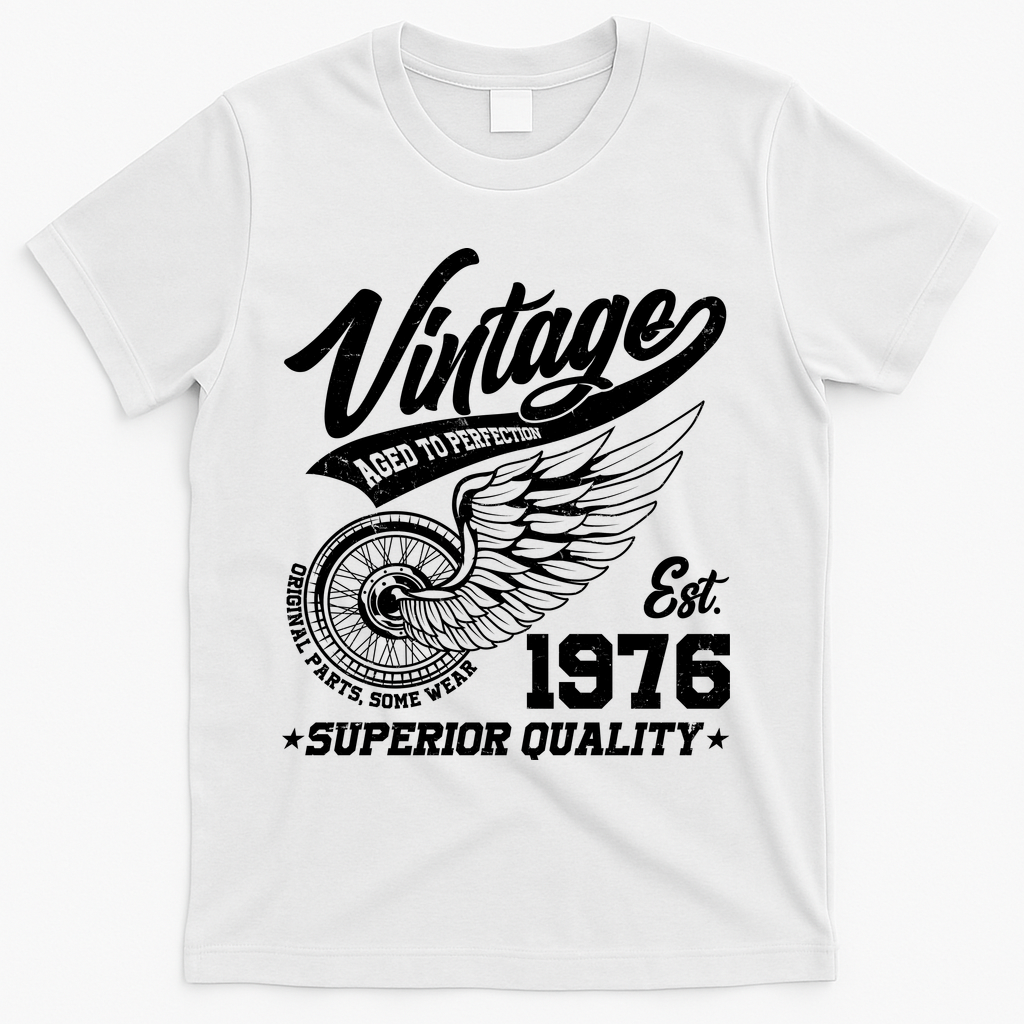 50th Birthday Vintage Age To Perfection EST 1976 Superior product image 1