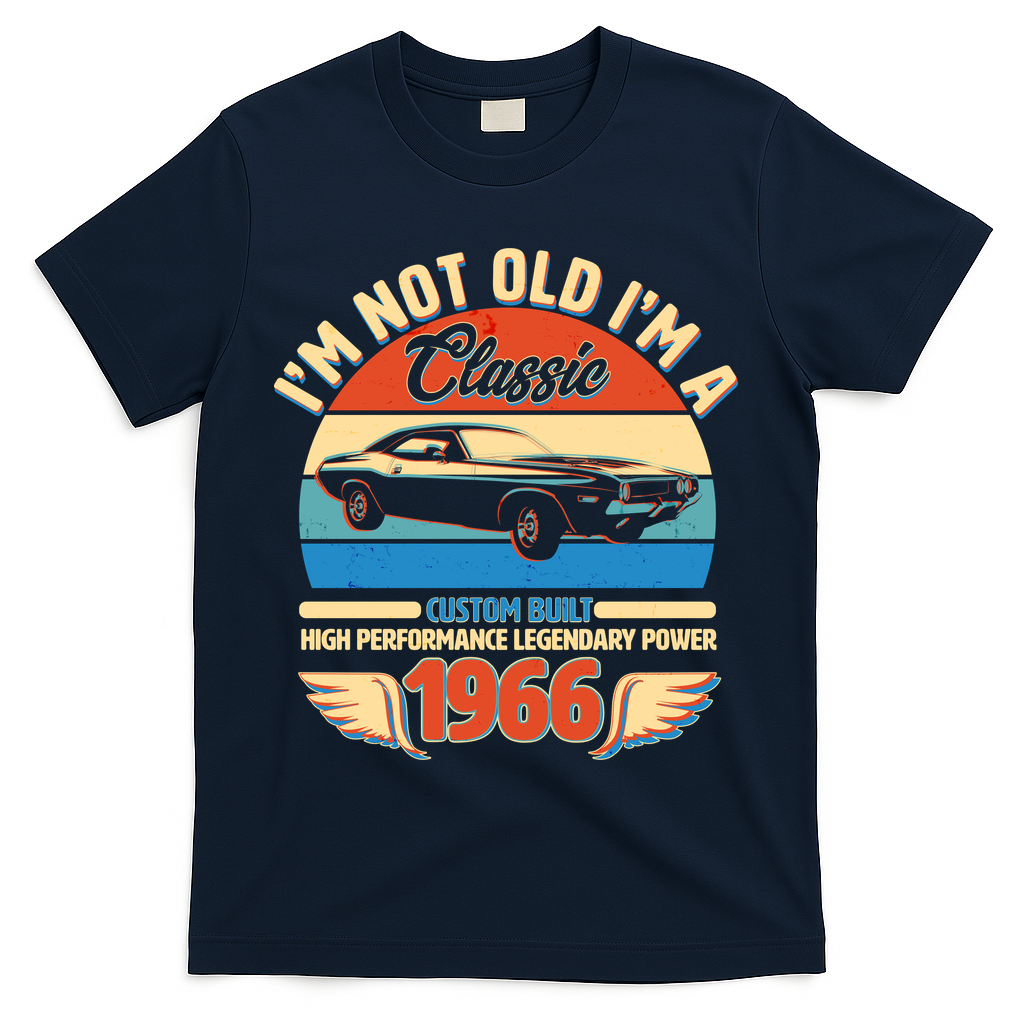 60 Birthday 1966 I'm Not Old I'm A Classic Custom Built product image 3