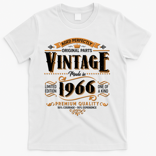 60th Birthday Age Perfectly Original Parts Vintage Made In product image 1
