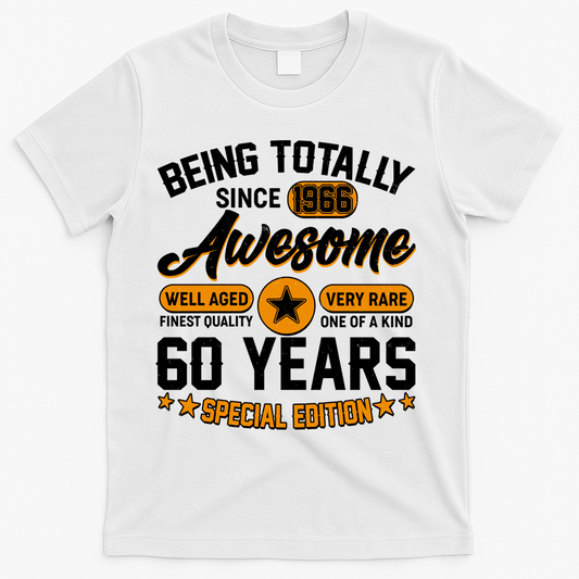 60th Birthday Being Totally Awesome Since 1966 Special product image 1
