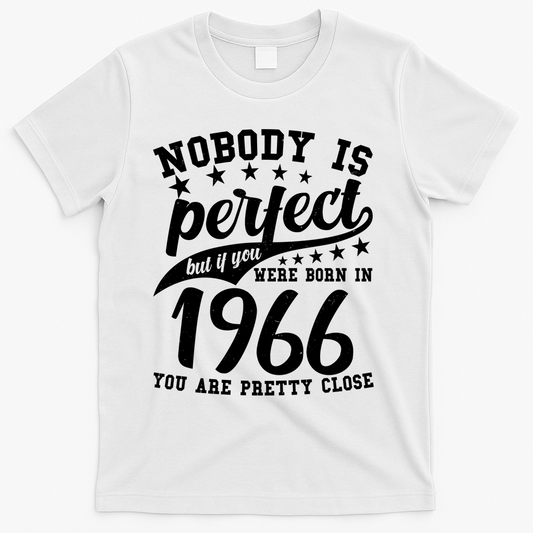 60th Birthday Nobody Is Perfect Born In 1966 You Are Pretty product image 1