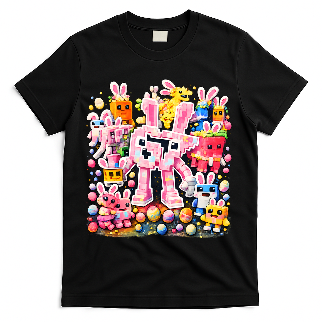 6-7 Easter Bunny Brainrot Funny 67 Meme T-Shirt product image 2