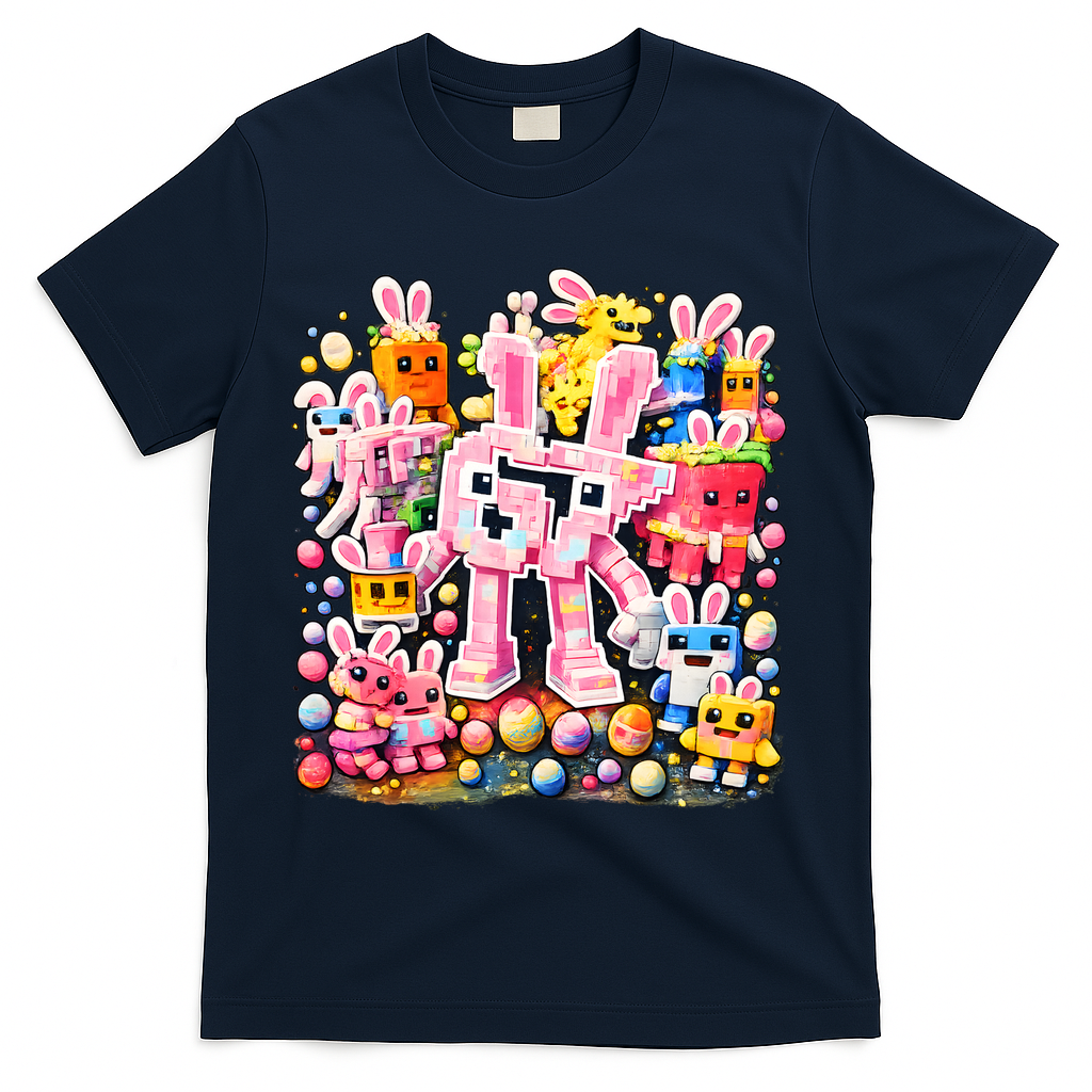 6-7 Easter Bunny Brainrot Funny 67 Meme T-Shirt product image 3