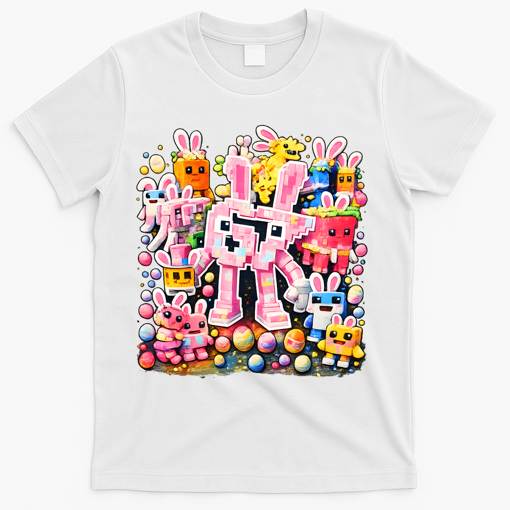 6-7 Easter Bunny Brainrot Funny 67 Meme T-Shirt product image 1