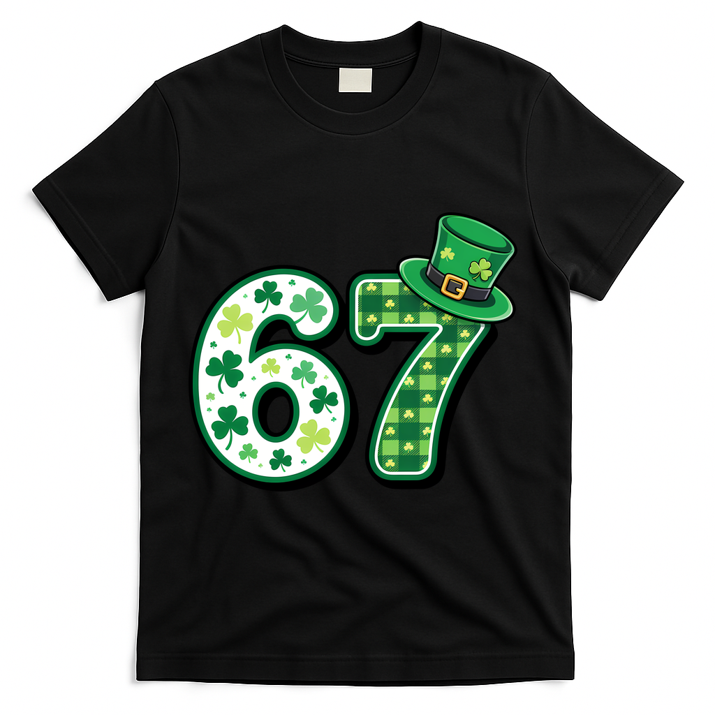 67 St Patrick's Day 6-7 Meme Funny Irish T-Shirt product image 2
