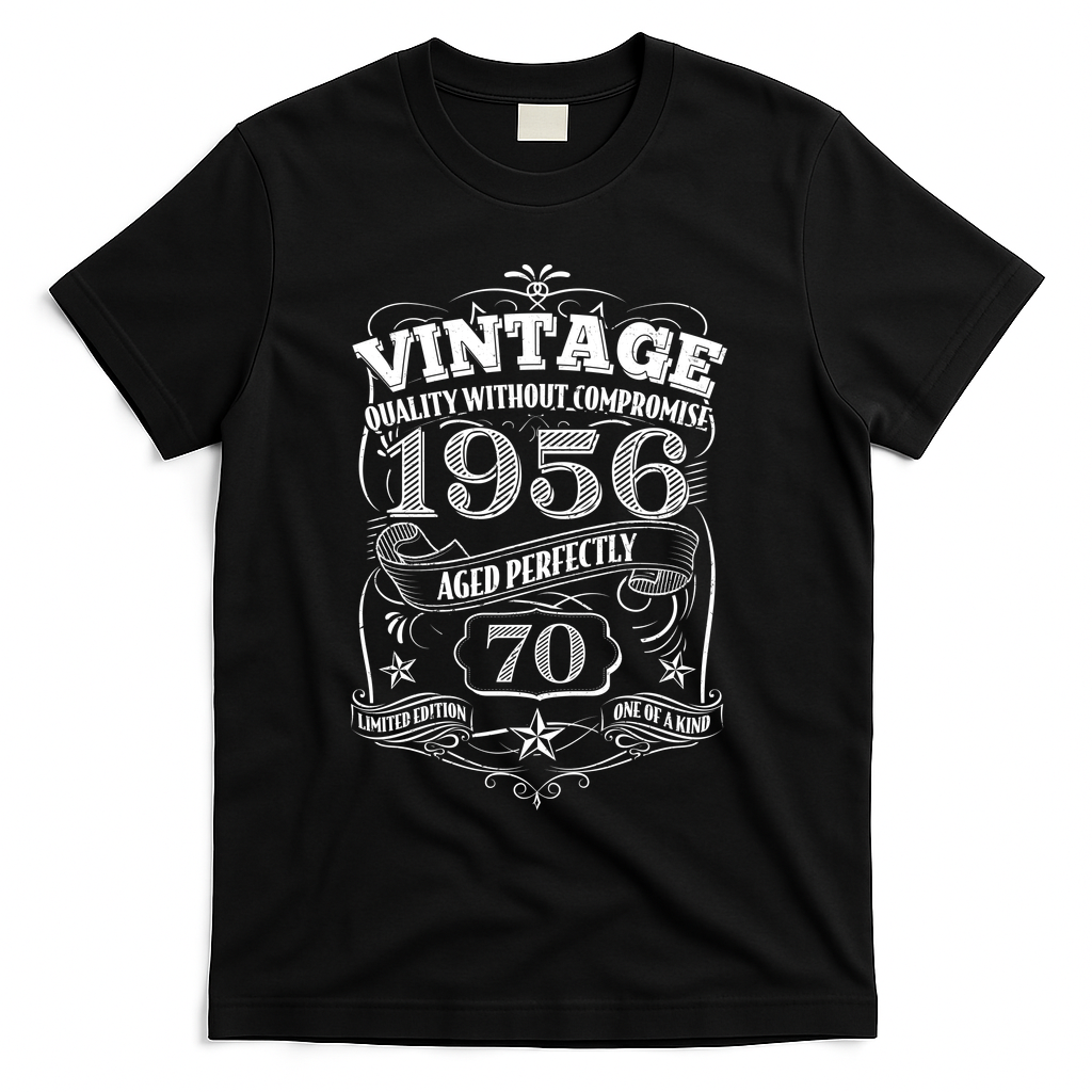 70th Birthday 1956 Vintage Quality Without Compromise product image 2