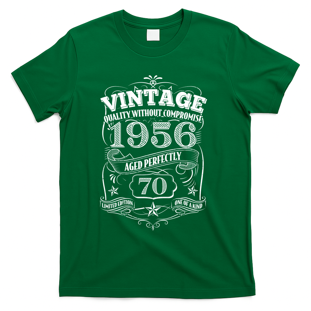 70th Birthday 1956 Vintage Quality Without Compromise product image 4