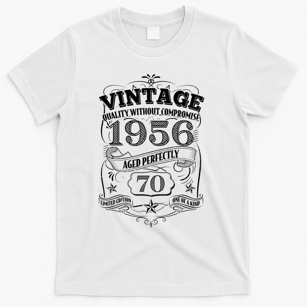 70th Birthday 1956 Vintage Quality Without Compromise product image 1
