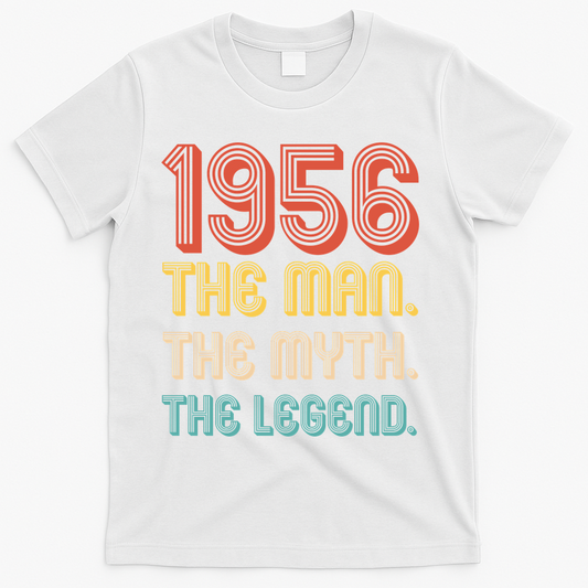 70th Birthday 1956 The Man Myth Legend T-Shirt product image 1