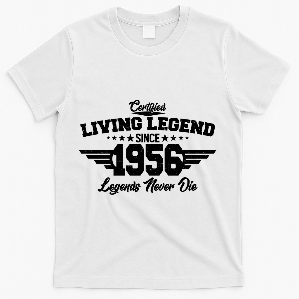 70th Birthday Certified Living Legend Since 1956 Legends product image 1