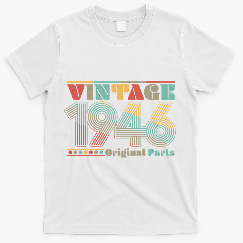 80th Birthday Retro Style Vintage 1946 Original Parts product image 1
