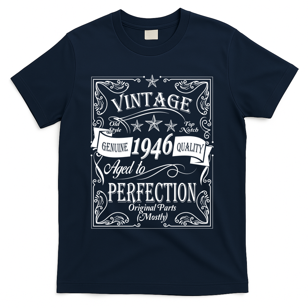 80th Birthday Vintage 1946 Genuine Quality Age To product image 3