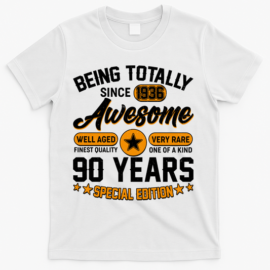 90th Birthday Being Totally Awesome Since 1936 Special product image 1