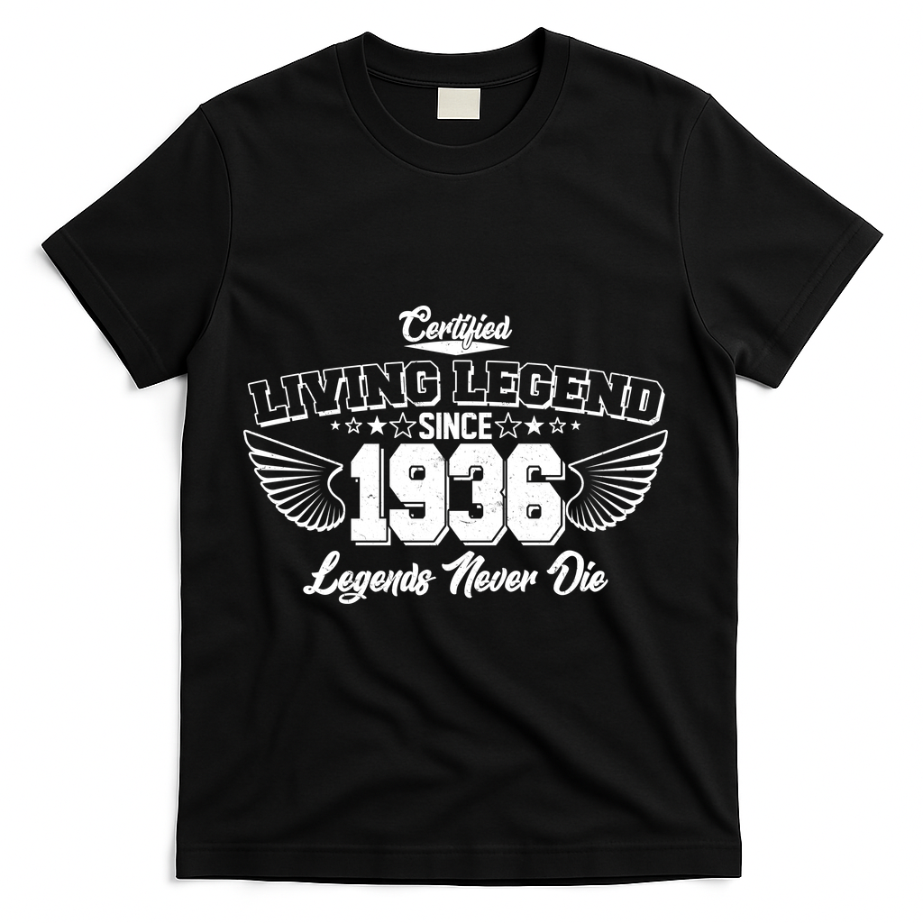 90th Birthday Certified Living Legend Since 1936 Legends product image 2