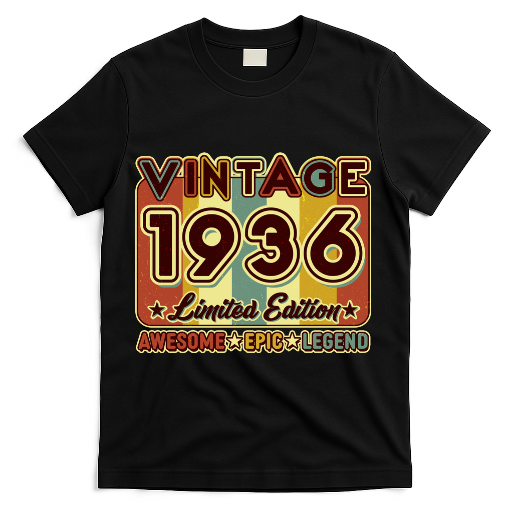 90th Birthday Vintage 1936 Limited Edition Awesome Epic product image 2