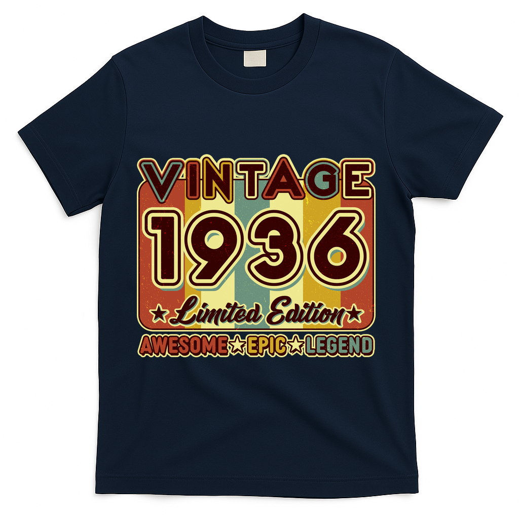90th Birthday Vintage 1936 Limited Edition Awesome Epic product image 3