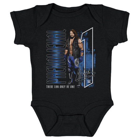 A.J. Styles Phenomenal WHT Kids Infant Baby Romper 500 Level Officially Licensed Fan Gear