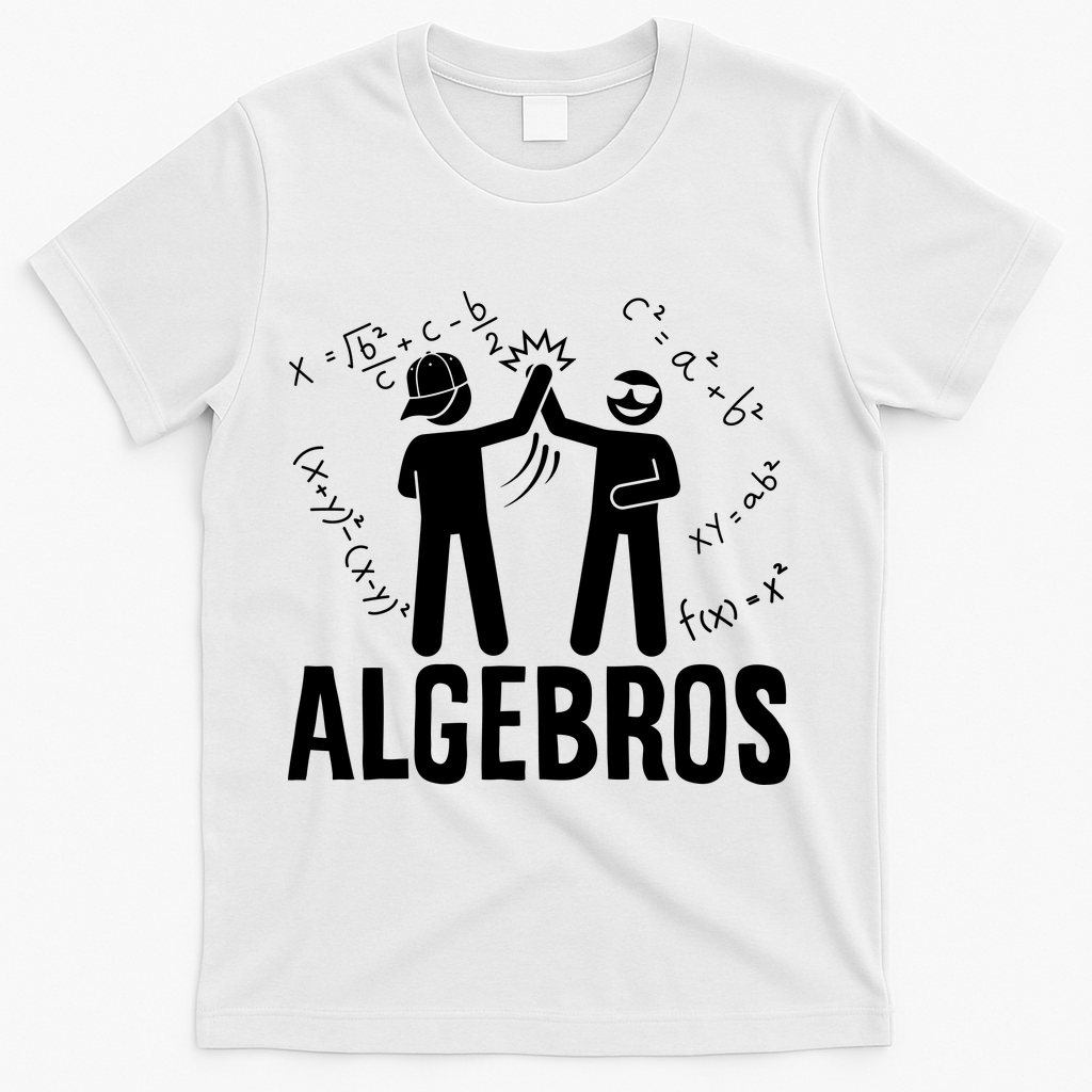 Algebros Funny Math Meme Algebra T-Shirt product image 1