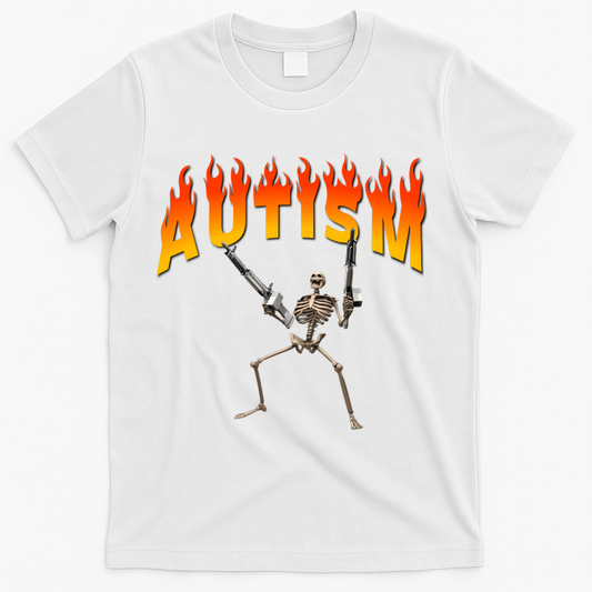 Autism Skeleton T-Shirt product image 1