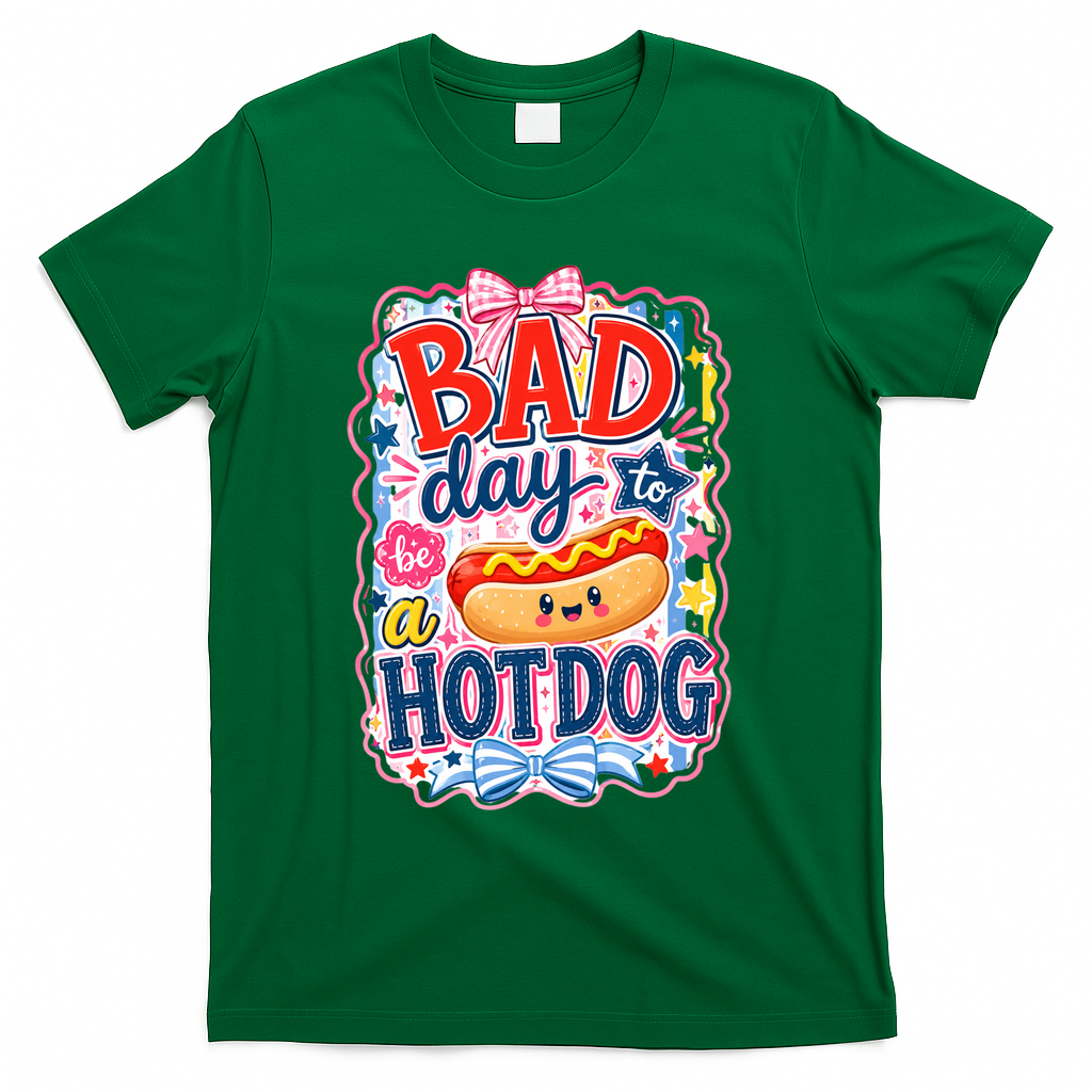 Bad Day To Be A Hotdog T-Shirt product image 4