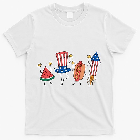 Cute Fourth Of July Summer Fun Group T-Shirt