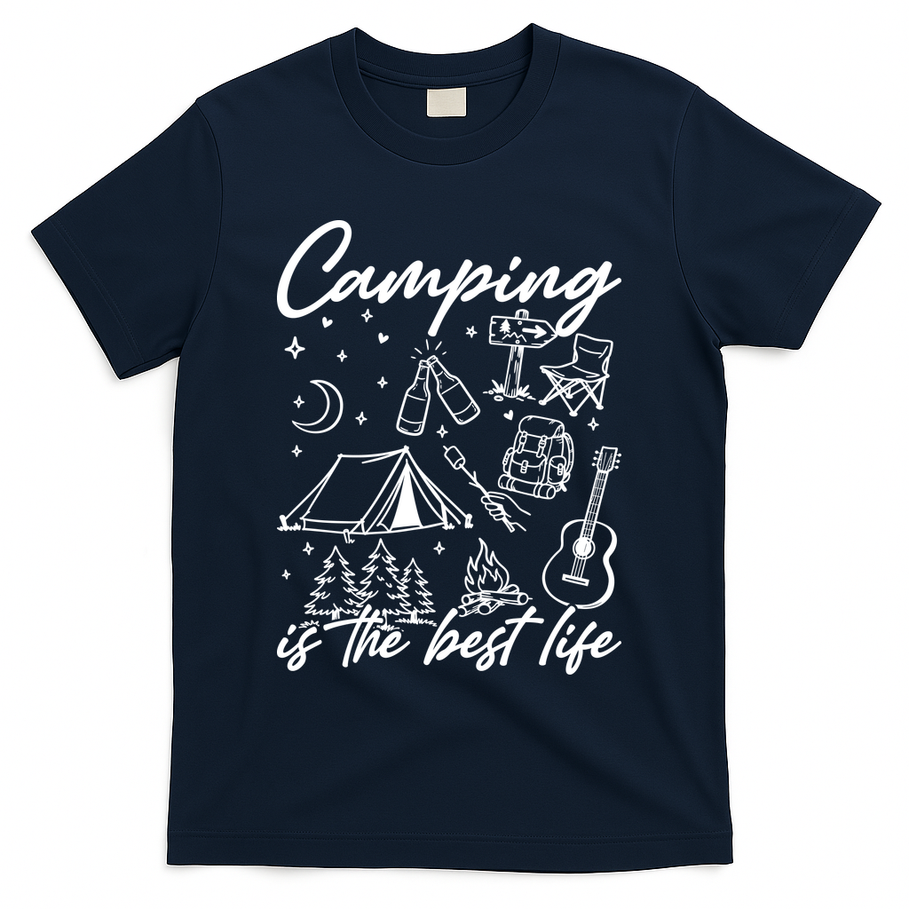 Camping Is The Best Life T-Shirt product image 3