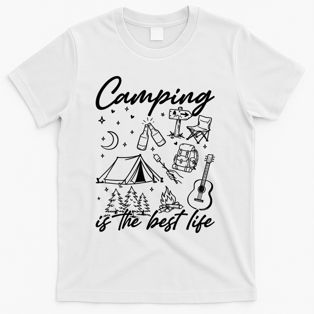 Camping Is The Best Life T-Shirt product image 1