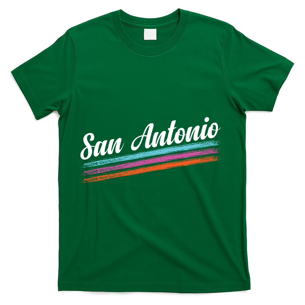 Classic San Antonio Throwback Retro Sports Fan T-Shirt product image 4