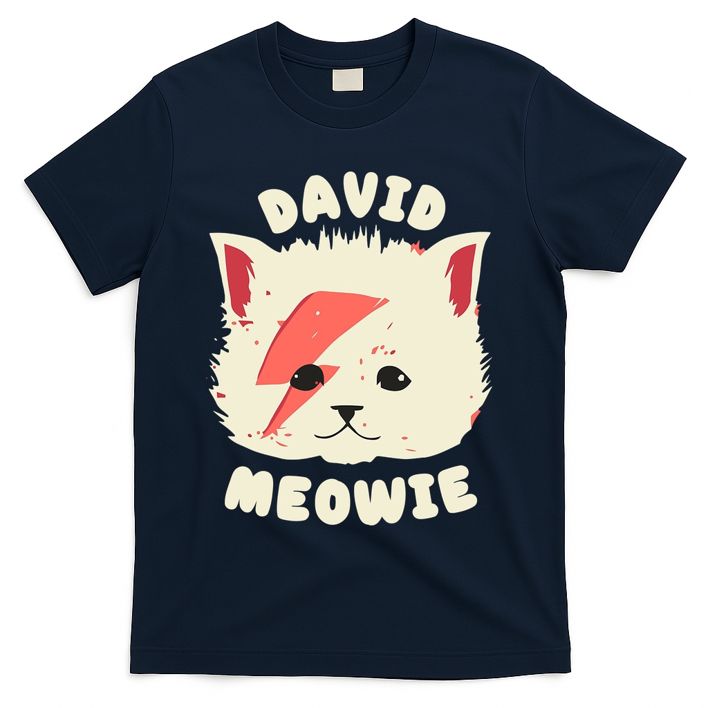 David Meowie T-Shirt product image 3