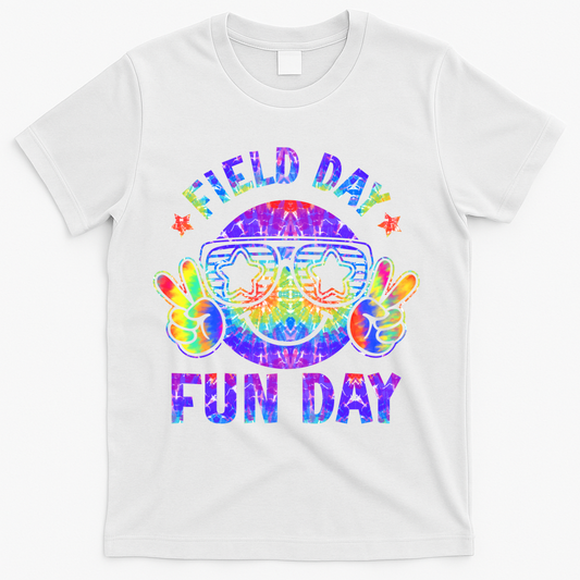 Field Day Fun Colorful Teacher Students T-Shirt product image 1