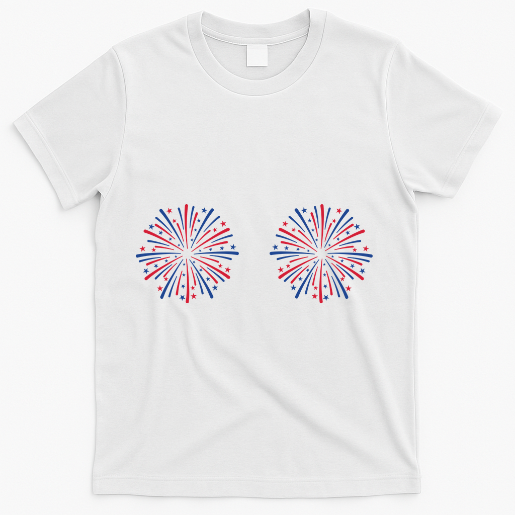 Funny Fourth Of July Fireworks T-Shirt product image 1