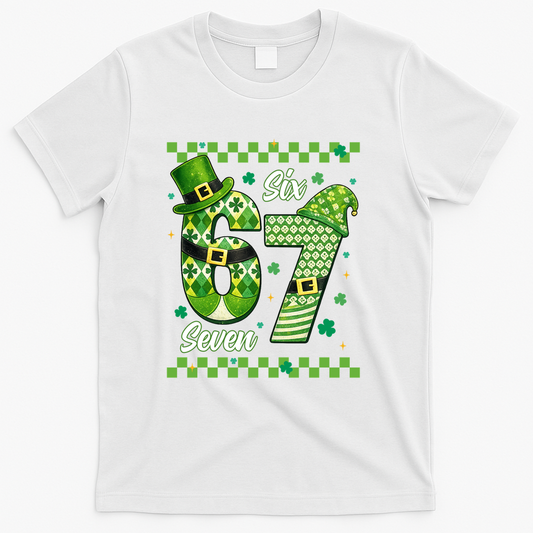 Funny Irish 67 Six Seven 6-7 Meme Happy St Patrick's Day product image 1