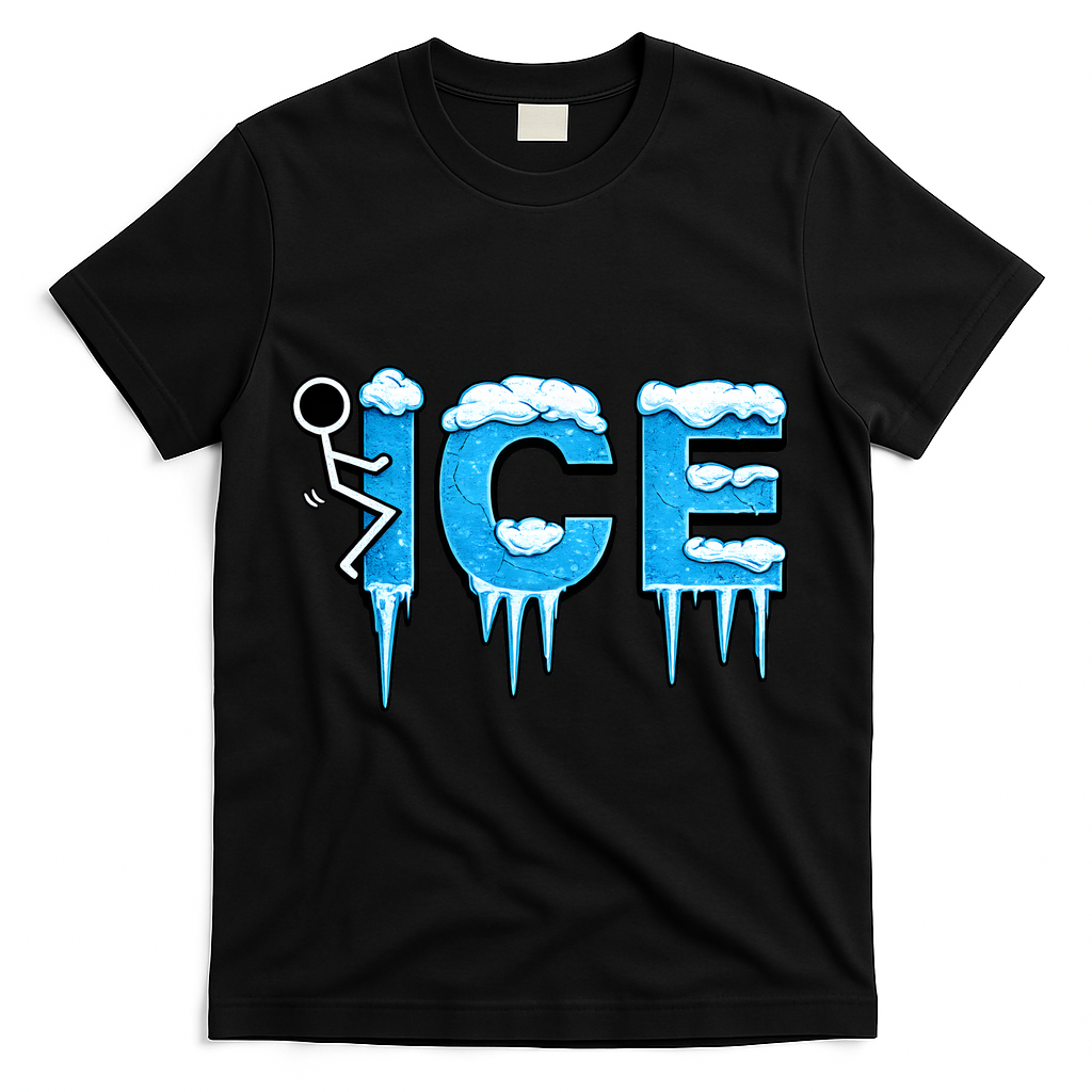 F ICE Stick Figure T-Shirt product image 2