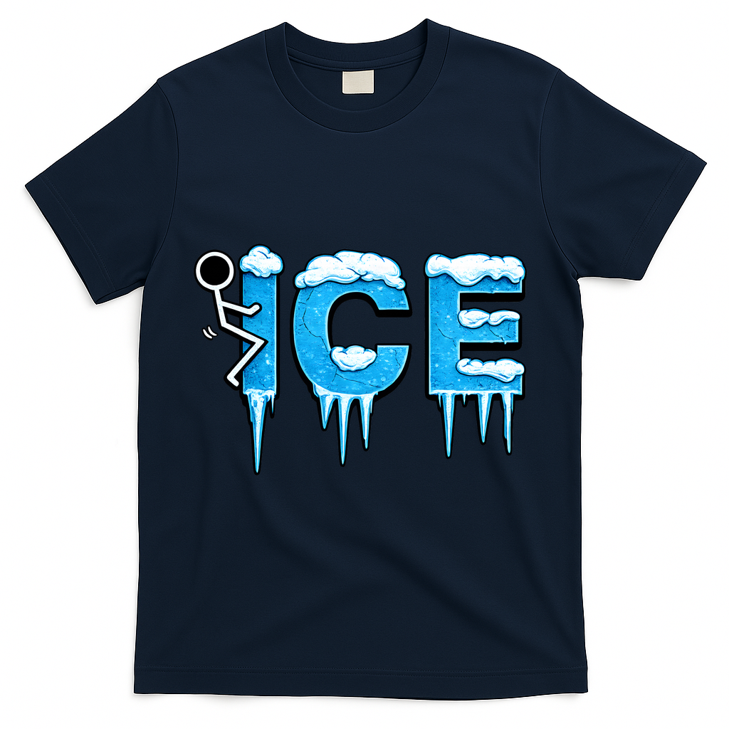 F ICE Stick Figure T-Shirt product image 3