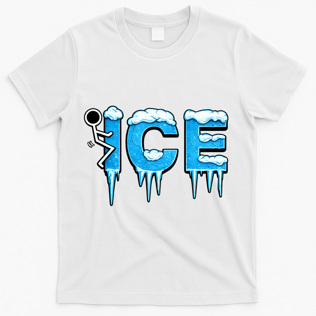 F ICE Stick Figure T-Shirt product image 1