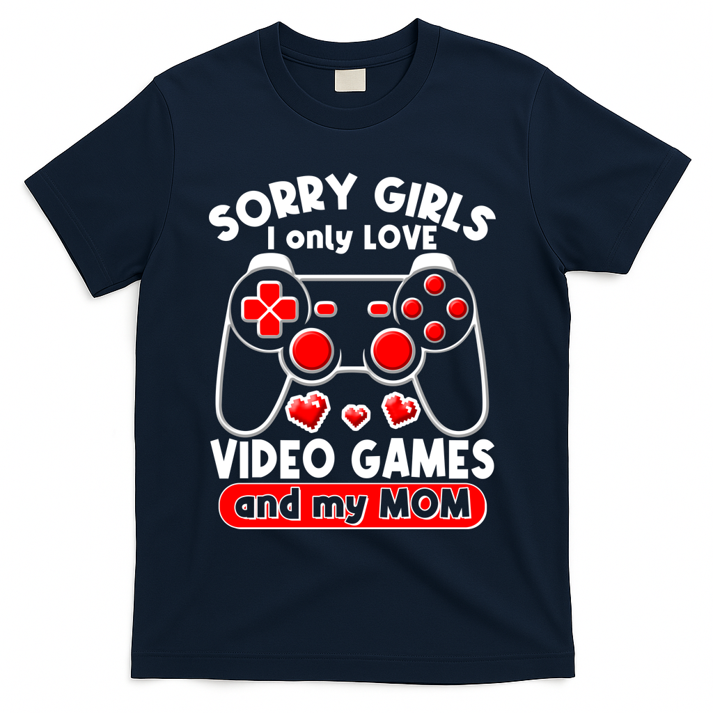 Funny Valentines Day Sorry Girls I Only Love Video Games product image 3