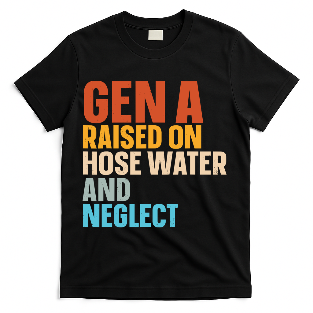 Gen A Raised On Hose Water And Neglect T-Shirt product image 2