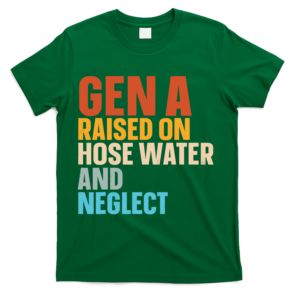 Gen A Raised On Hose Water And Neglect T-Shirt product image 4