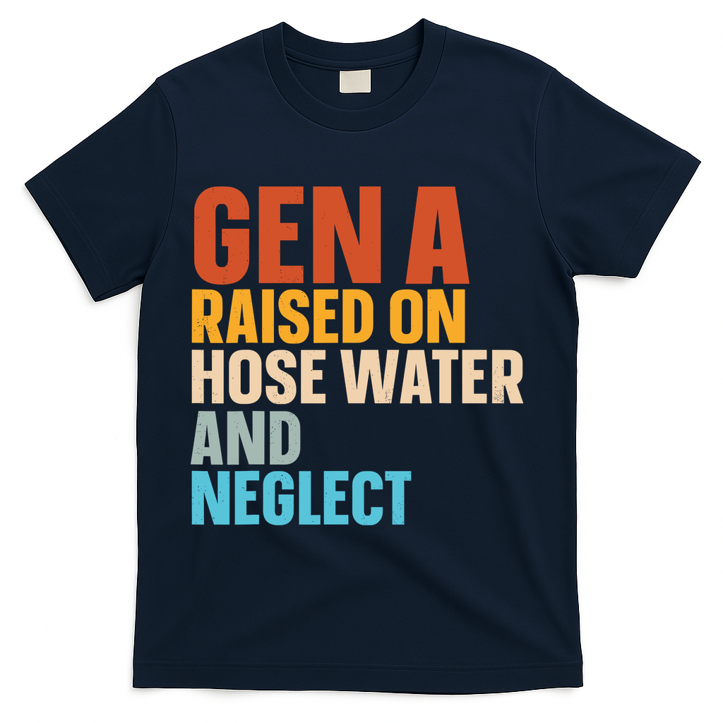 Gen A Raised On Hose Water And Neglect T-Shirt product image 3