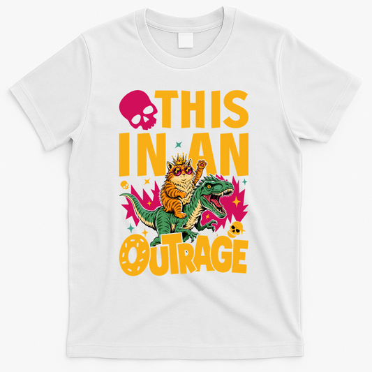 Goddammit Donut Book Lover This In An Outrage T-Shirt product image 1