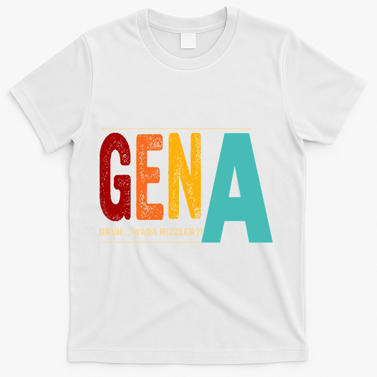 Gena Gen Bruh Wada Rizzler T-Shirt product image 1