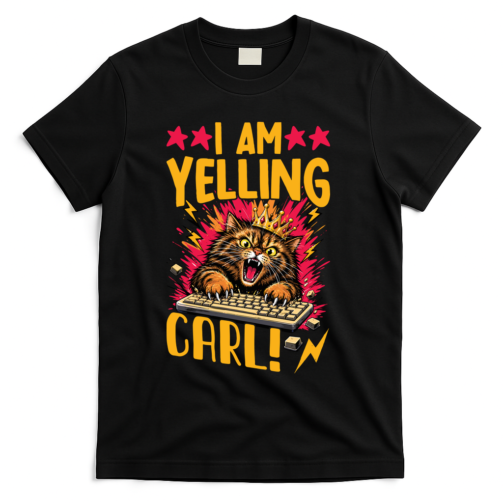 I Am Yelling Carl T-Shirt product image 2